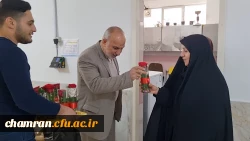 تجلیل از همکاران و استادان خانم پردیس شهید چمران 6