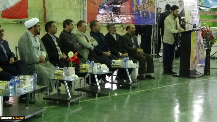 مراسم افتتاحیه اولین جشنواره مسابقات ورزشی دانشجومعلمان شاهد و ایثارگر دانشگاه فرهنگیان 9