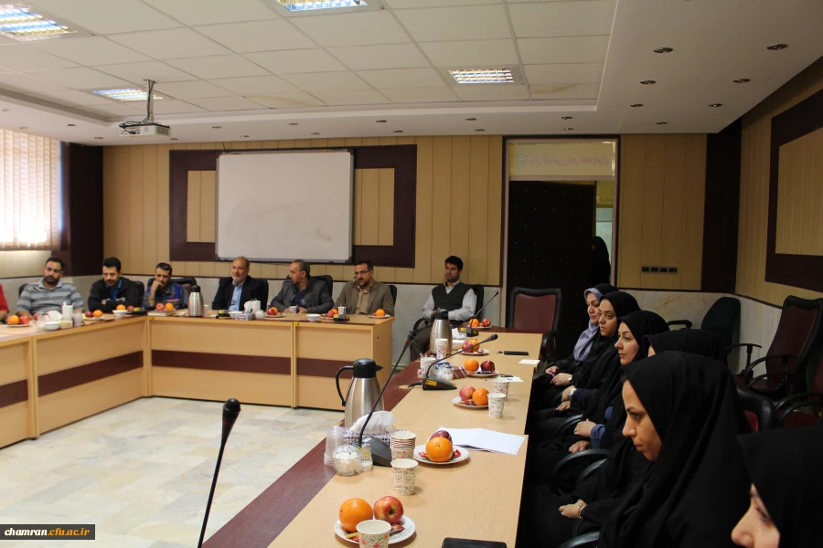 نشست شورای اداری پردیس شهید چمران - ۲۵ اسفند ۱۳۹۷ 4