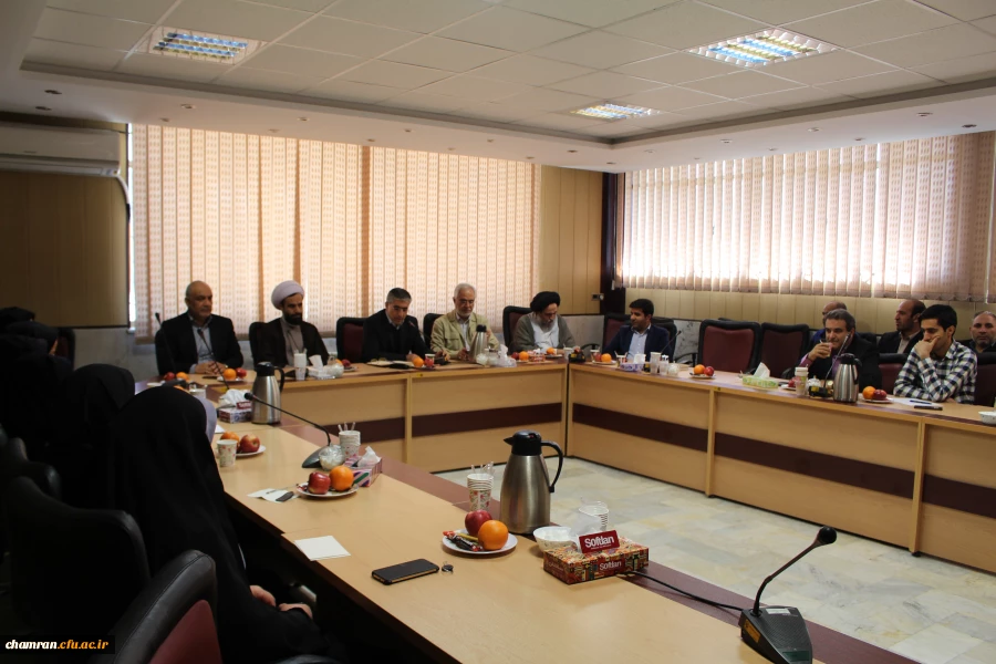 نشست شورای اداری پردیس شهید چمران - ۲۵ اسفند ۱۳۹۷ 5