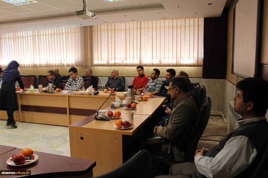 نشست شورای اداری پردیس شهید چمران - ۲۵ اسفند ۱۳۹۷ 7