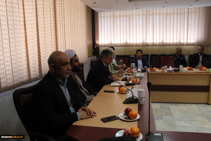 نشست شورای اداری پردیس شهید چمران - ۲۵ اسفند ۱۳۹۷ 11