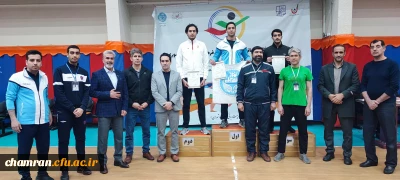 کسب رتبه چهارم در مسابقات کاراته انتخابی شانزدهمین دوره المپیاد فرهنگی ورزشی دانشگاه ها