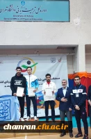 کسب رتبه چهارم در مسابقات کاراته انتخابی شانزدهمین دوره المپیاد فرهنگی ورزشی دانشگاه ها 3