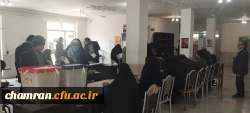 رای گیری انتخابات مجلس شورای اسلامی و مجلس خبرگان رهبری در پردیس شهید چمران 2