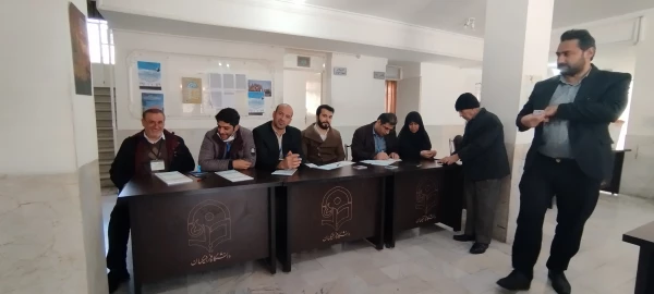 رای گیری انتخابات مجلس شورای اسلامی و مجلس خبرگان رهبری در پردیس شهید چمران 3