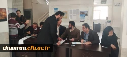 رای گیری انتخابات مجلس شورای اسلامی و مجلس خبرگان رهبری در پردیس شهید چمران 7