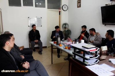 نشست شورای صنفی دانشجویان پردیس شهید چمران