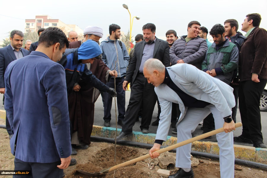 کاشت نهال به مناسبت روز درختکاری
 2