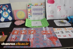 نمایشگاه آثار کمک آموزشی دانشجویان رشته کودکان استثنایی به مناسبت هفته آموزش 7