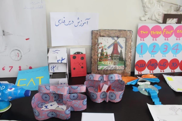 نمایشگاه آثار کمک آموزشی دانشجویان رشته کودکان استثنایی به مناسبت هفته آموزش 9