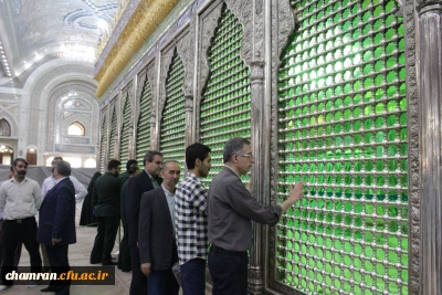 تجدید پیمان همکاران پردیس شهید چمران با آرمان های حضرت امام خمینی