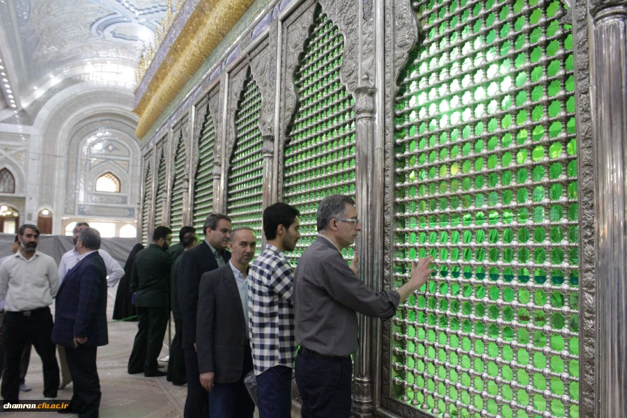 تجدید پیمان همکاران پردیس شهید چمران با آرمان های حضرت امام خمینی 2