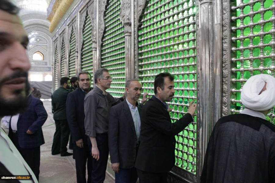 تجدید پیمان همکاران پردیس شهید چمران با آرمان های حضرت امام خمینی 3