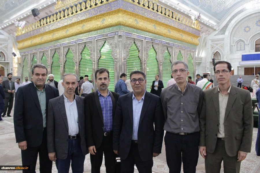 تجدید پیمان همکاران پردیس شهید چمران با آرمان های حضرت امام خمینی 5