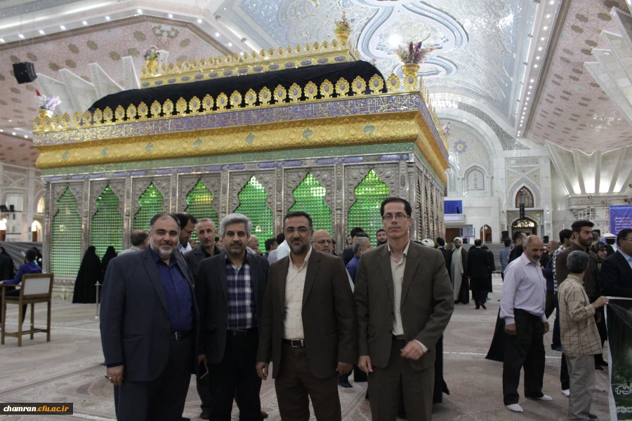 تجدید پیمان همکاران پردیس شهید چمران با آرمان های حضرت امام خمینی 11