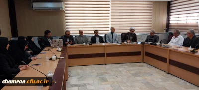 تکریم و معارفه معاون آموزشی، پژوهشی و فرهنگی پردیس شهید چمران