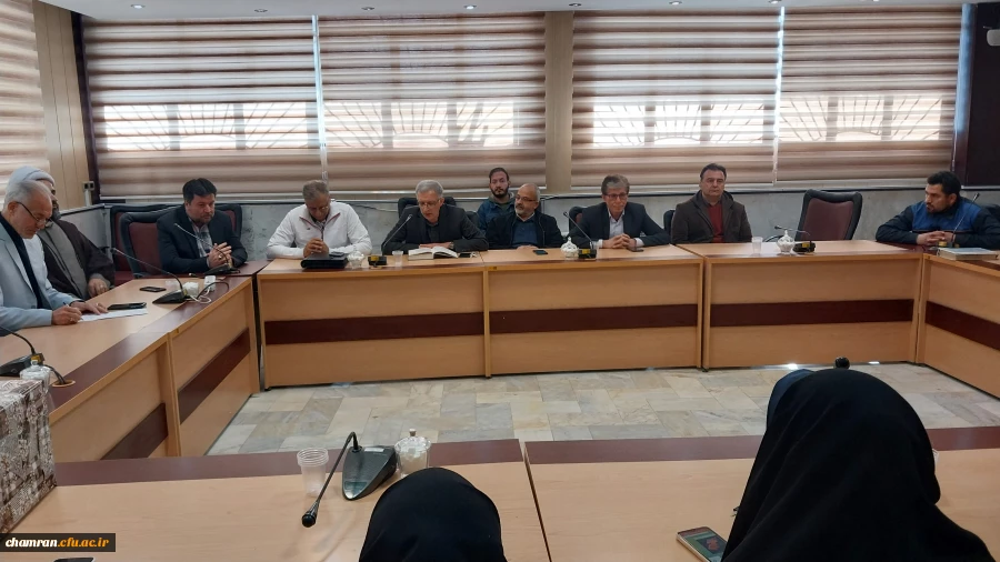 تکریم و معارفه معاون آموزشی، پژوهشی و فرهنگی پردیس شهید چمران 3