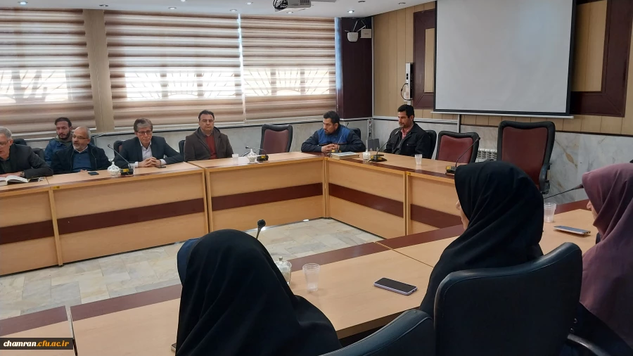 تکریم و معارفه معاون آموزشی، پژوهشی و فرهنگی پردیس شهید چمران 4