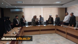 تکریم و معارفه معاون آموزشی، پژوهشی و فرهنگی پردیس شهید چمران 8