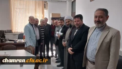 تکریم و معارفه معاون آموزشی، پژوهشی و فرهنگی پردیس شهید چمران 9