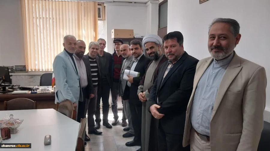 تکریم و معارفه معاون آموزشی، پژوهشی و فرهنگی پردیس شهید چمران 9