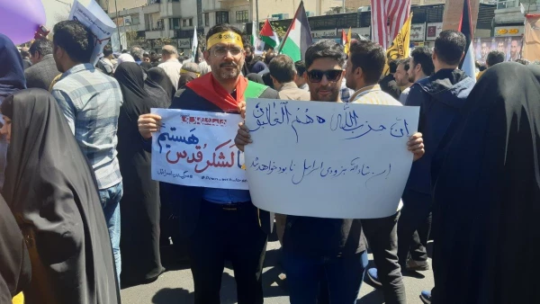 حضور اعضای پردیس شهید چمران در راهپیمایی روز قدس
 3