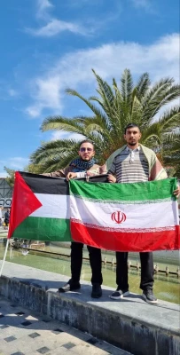 حضور اعضای پردیس شهید چمران در راهپیمایی روز قدس
 2