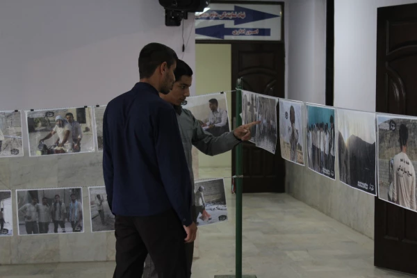 برنامه یادواره شهدای منا و نمایشگاه عکس جهادی 2