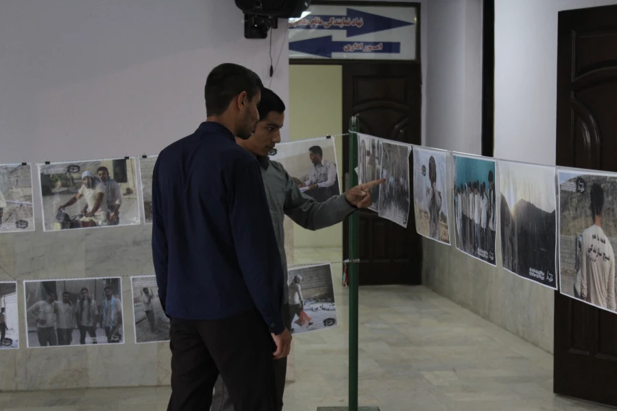 برنامه یادواره شهدای منا و نمایشگاه عکس جهادی 2