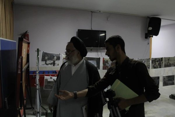 برنامه یادواره شهدای منا و نمایشگاه عکس جهادی 5