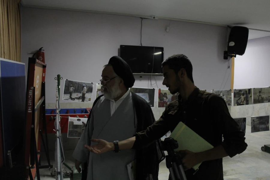 برنامه یادواره شهدای منا و نمایشگاه عکس جهادی 5