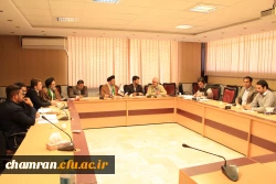نشست شورای فرهنگی پردیس شهید چمران و مراکز تابعه 6