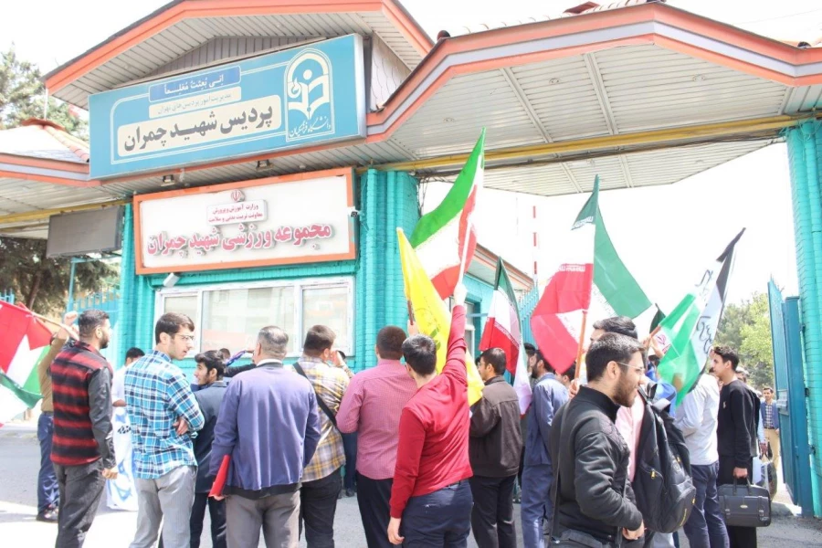 تجمع در حمایت از مجاهدات سربازان اسلام در پاسخ به رژیم خبیث صهیونیستی
 9