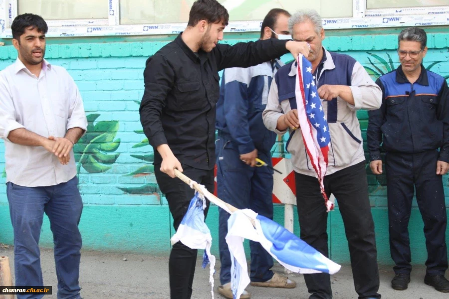 تجمع در حمایت از مجاهدات سربازان اسلام در پاسخ به رژیم خبیث صهیونیستی
 10