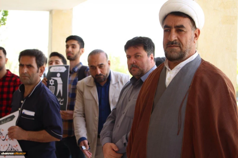 تجمع در حمایت از مجاهدات سربازان اسلام در پاسخ به رژیم خبیث صهیونیستی
 19