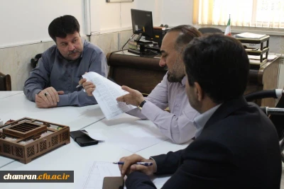 جلسه شورای پژوهش پردیس شهید چمران