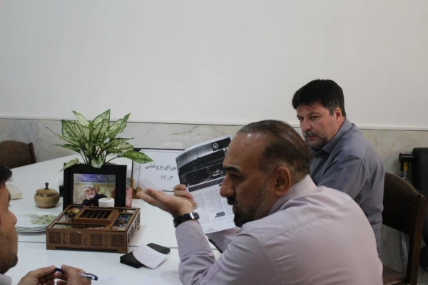 جلسه شورای پژوهش پردیس شهید چمران 4