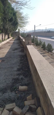 تعمیر دیوار و نرده کشی ضلع شرقی پردیس شهید چمران 7