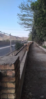 تعمیر دیوار و نرده کشی ضلع شرقی پردیس شهید چمران 14