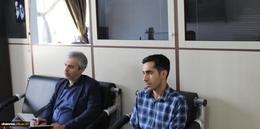 بازدید مهندس بهرامی و مهندس آصف از پردیس شهید چمران 2