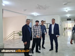 بازدید مهندس بهرامی و مهندس آصف از پردیس شهید چمران 4