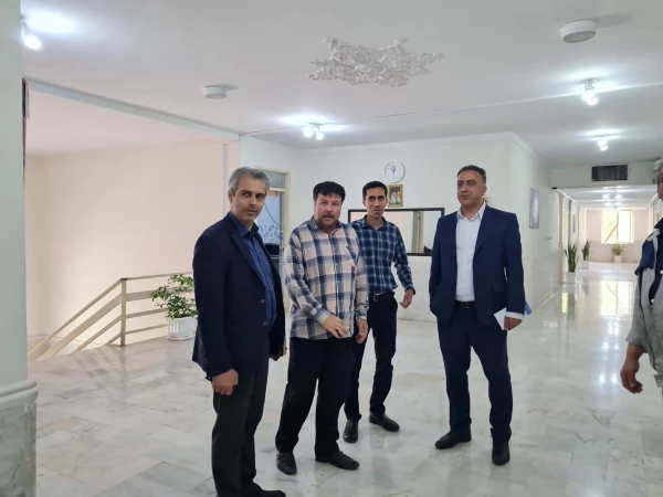 بازدید مهندس بهرامی و مهندس آصف از پردیس شهید چمران 4