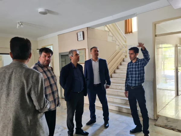 بازدید مهندس بهرامی و مهندس آصف از پردیس شهید چمران 5