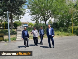 بازدید مهندس بهرامی و مهندس آصف از پردیس شهید چمران 6