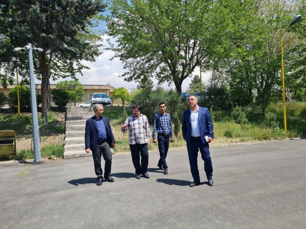 بازدید مهندس بهرامی و مهندس آصف از پردیس شهید چمران 6