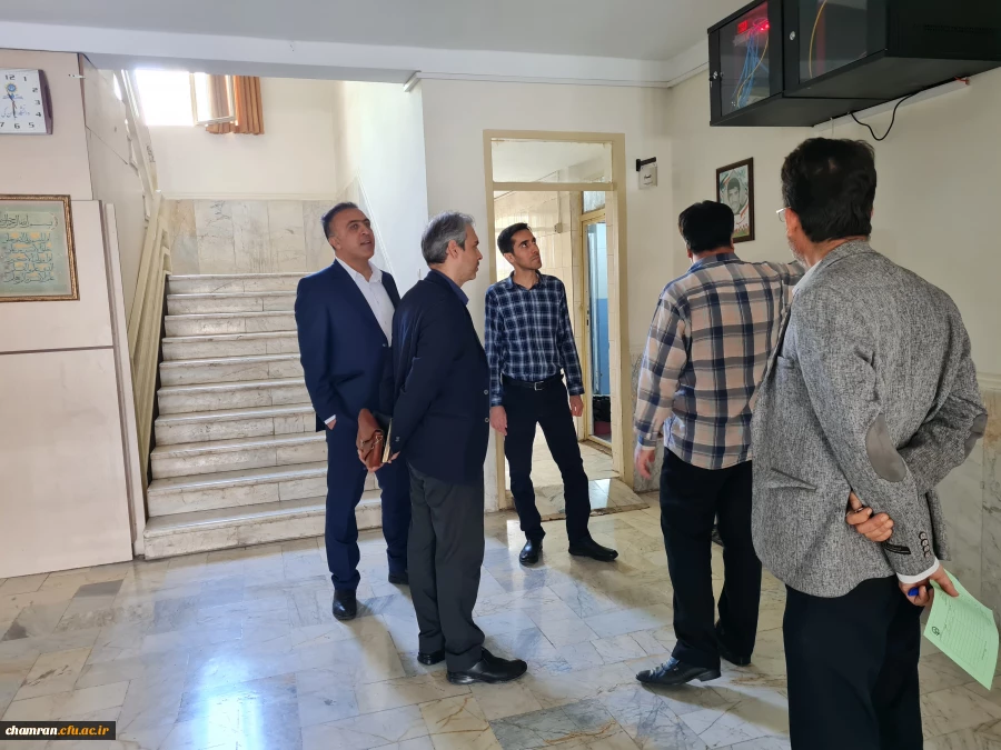 بازدید مهندس بهرامی و مهندس آصف از پردیس شهید چمران 8
