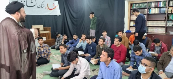 سخنرانی حجت الاسلام مهدی درباره برنامه مطالعه نهج البلاغه  2