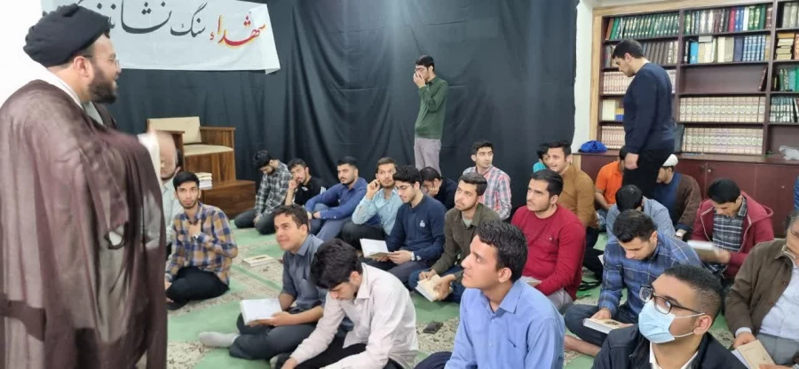 سخنرانی حجت الاسلام مهدی درباره برنامه مطالعه نهج البلاغه  2