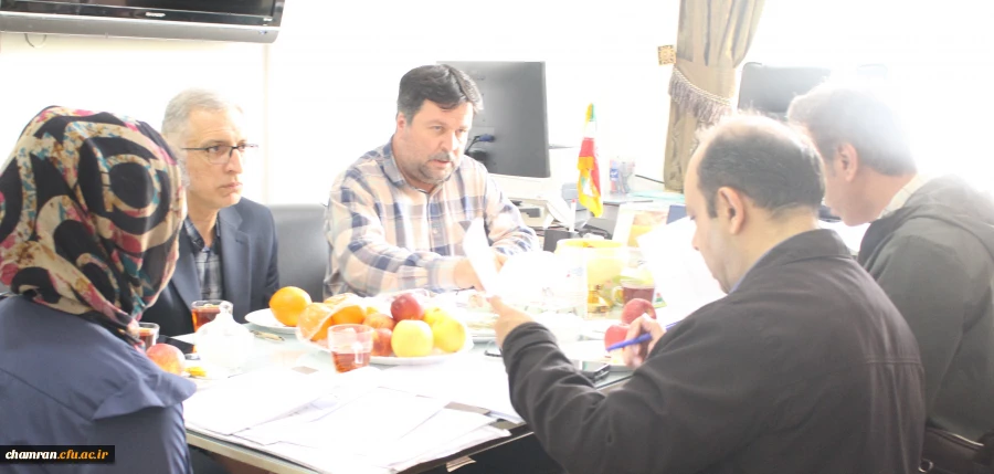 هماهنگی برای برای احداث ساختمان جدید آموزشی در پردیس شهید چمران 2